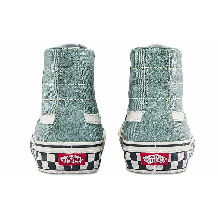 Vans Sk8 138 Decon Sf Повседневные высокие кеды для скейтбординга Унисекс Кроссовки Зеленый VN0A4BX2B6U
