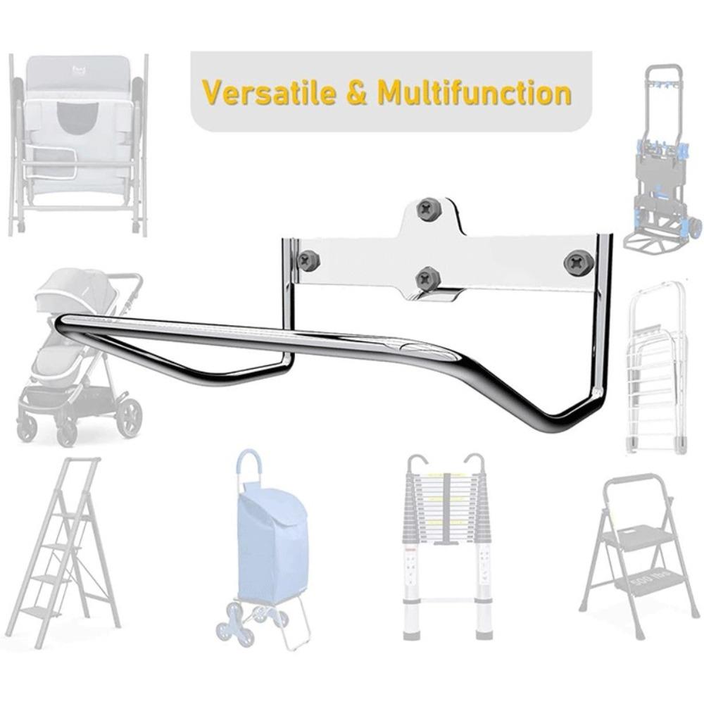 Stand Hose Hanger Wall Mount Cord Hook Stainless Steel Garden Hose Holder 1pcs