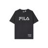 Letter Logo Printed Casual Fashion Comfortable Round Neck Short Sleeve T-Shirt Men Tops Black F11M418103F-BK