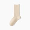 Women's Summer Thin Cotton New Month Son Boneless Pile Socks