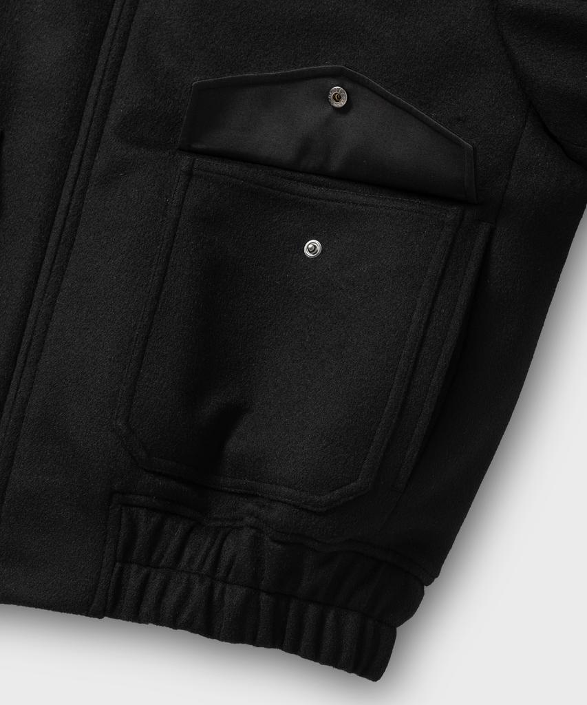 Nonblank [Nonblank X Sakhyung] Cashmere Blend Blouson_Black