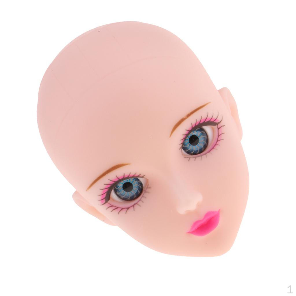 Кукла девочка, лепка шарнирной головы, голубые глаза /Кукла BJD 6, аксессуар MSD