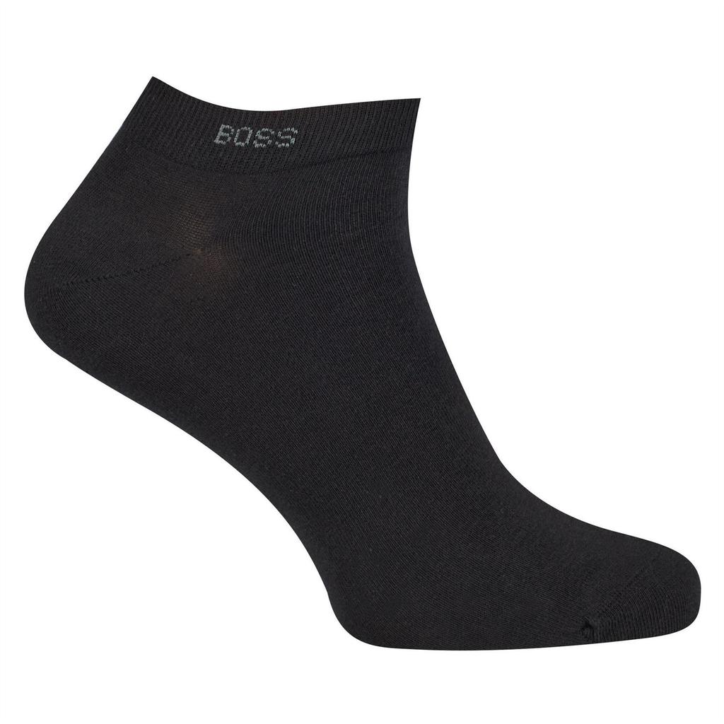 Boss Unisex Adult Cotton Trainer Socks (Pack of 2)