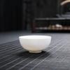 Chaxun Dehua White Porcelain Kung Fu Master Tea Cup
