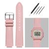 16-мм ремешок для часов из натуральной кожи для G-Shock Casio DW5600/GW-B5600/G-5600/GW-M5610 Замена ремешков Выпуклый ремешок для часов