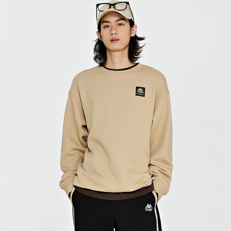 Kappa Sweatshirts Men's Crew Neck Moderate Regular K0D72WT80