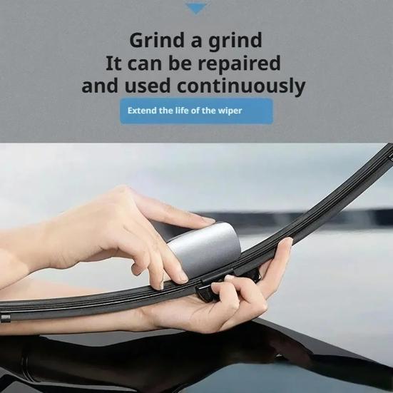Ремонтник автомобильных дворников Портативный легкий инструмент для полировки кромки дворника Универсальные инструменты для ремонта щеток стеклоочистителя автомобильного лобового стекла Автоаксессуары