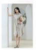 Summer Dress Simple Solid Color Commuting Women's Medium to Long Skirt