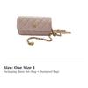 Chanel WOC Кожаные Сумки Через Плечо Женские Розовые AP3071-B02916-NR644