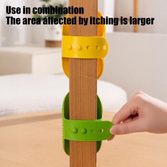 2Pcs Silicone Cat Grooming Strap Pad Self Groomer Brush Cats Adjustable Pet Grooming Tool Pet Grooming Accessory