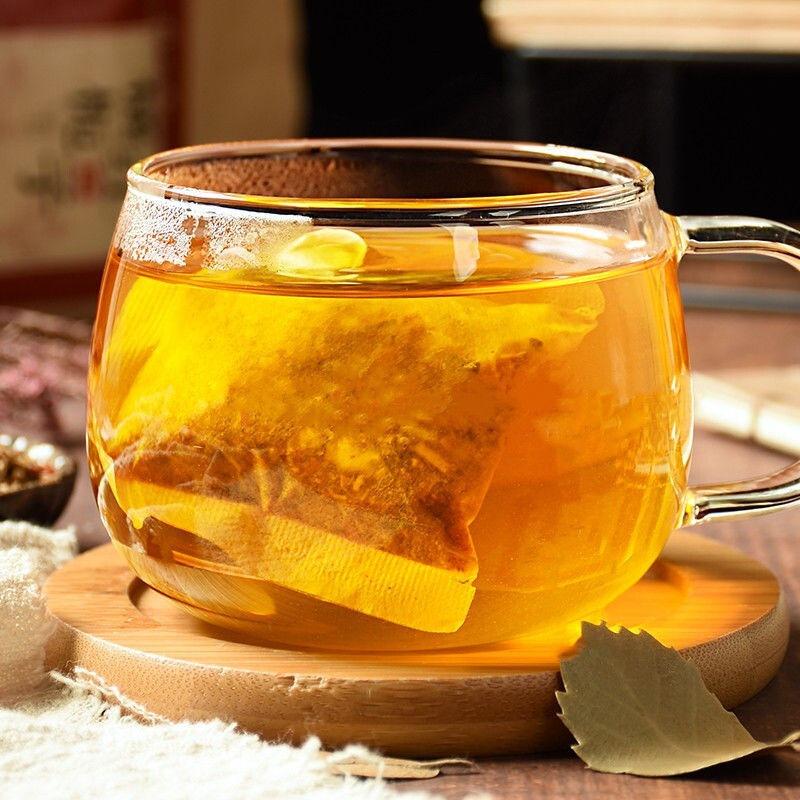 Чай с мандарином и гарденией, архатом, стеркулией и морской жимолостью, успокаивающий горло чай