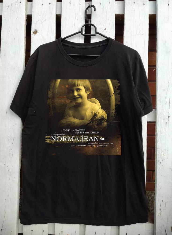 Футболка Norma Jean Band Bless The Martyr Полный размер S-5XL