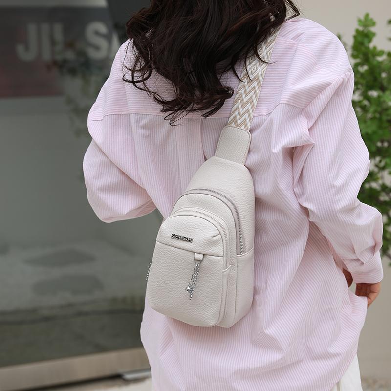 Women Bag Fashion Ladies Daily Chest Bag One Shoulder Crossbody Bag Girls Small Short Trip Travel Carry Bags Simple Messenger