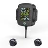 Tire Pressure Detector Motorcycle Tire Pressure Monitor Monitoring System TPMS Detector with 2