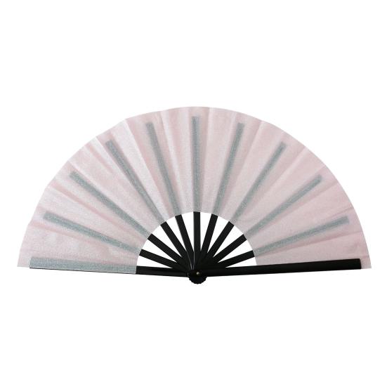 Блестящий складной веер для кунг-фу, танцевальное представление, портативный легкий летний охлаждающий вентилятор, украшение, аксессуары для вечеринки