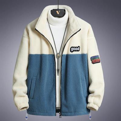 8XL большой флисовый плотный пиджак из овечьего флиса мужская плотная флисовая куртка кардиган