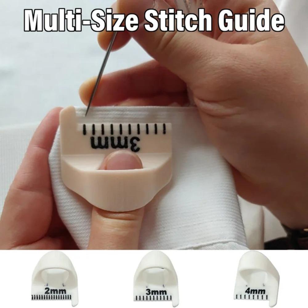 3 шт./набор 2/3/4 мм швейные шаблоны линейка 3D распечатанный палец линейка швейный шаблон швейная кромка