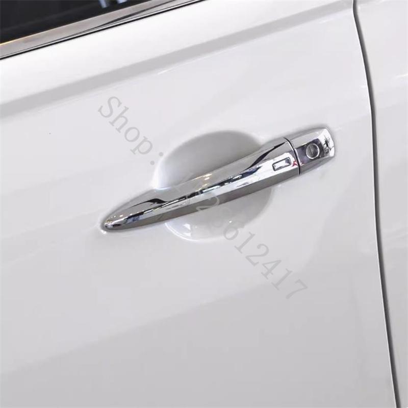 Для 2023~2025 Nissan X-Trail X Trail RogueT33 АБС Хром Накладка на ручку двери автомобиля Защитная накладка аксессуары для автомобиля