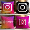 Горячая I-IInstagram Наволочка Мягкая Стирающаяся Подушка Чехол Многоцелевой для Дивана Кровати Путешествий Офиса