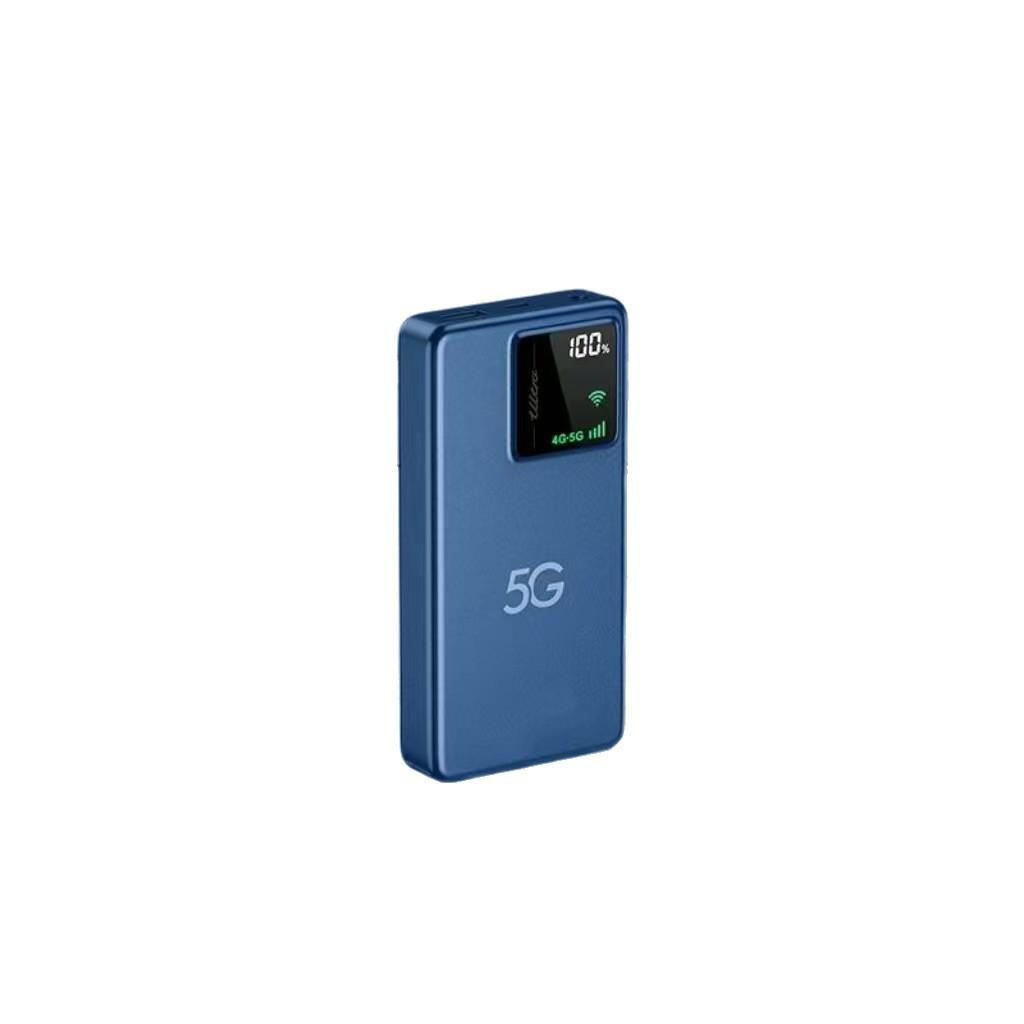 2026 True 5G Portable WiFi: Dual Function Charger & Wireless Router with Full Network Compatibility