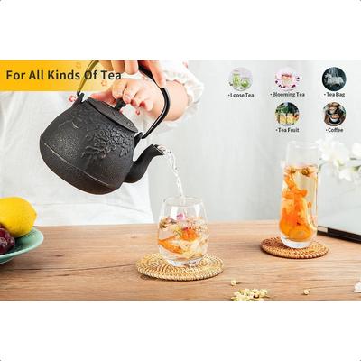 Мини Маленький Чайник Супер Маленький Чугунный Чайник для Плиты Размером с Ладонь Японский Чайник для Плиты с Инфузором для 11 o