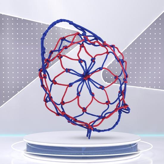 Сетчатое ткацкое оборудование, многоцветная сетчатая сумка с одним шариком для тренажерного зала