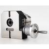 3/4 Jaw 80mm Chuck 4'' Vertical and Horizontal Indexing Plate Rotary Table for Precision Milling Machine Indexing Head