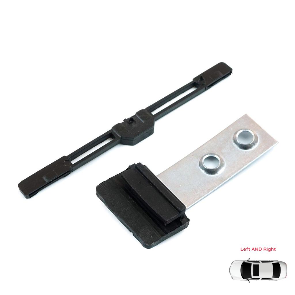 BSR2+BSR3 Шторка люка Левая и Правая Боковые Сдвижные Зажимы для BMW 3 Серии E46 1997-2003 До Фейслифтинга 54138246027 54138246025