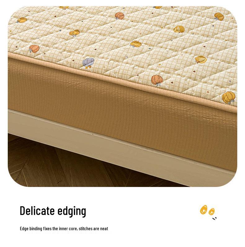 Ретро Стеганый Хлопковый Подогнанный Комплект Постельного Белья - 3 Предмета Издание 2025