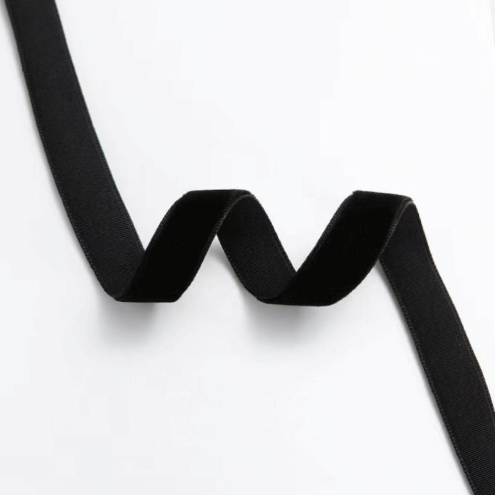 Новая 5-ярдовая бархатная лента 6/10/15/20/25/40 мм Лента для упаковки подарков своими руками Односторонняя Велюровая лента Цветок-бант Букет