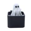 Yousheng 1/2Pcs Halloween Middle Finger Ghost Box Ornament Popping Ghost in A Case Desktop Decoration Teasing Friends Tricky Props Gag Prank Gift