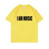 Playboi Carti I AM MUSIC 2025 Album Logo Graphic Print T-shirt Men Fashion Hip Hop Streetwear Unisex Opium Merch Short Sleeve