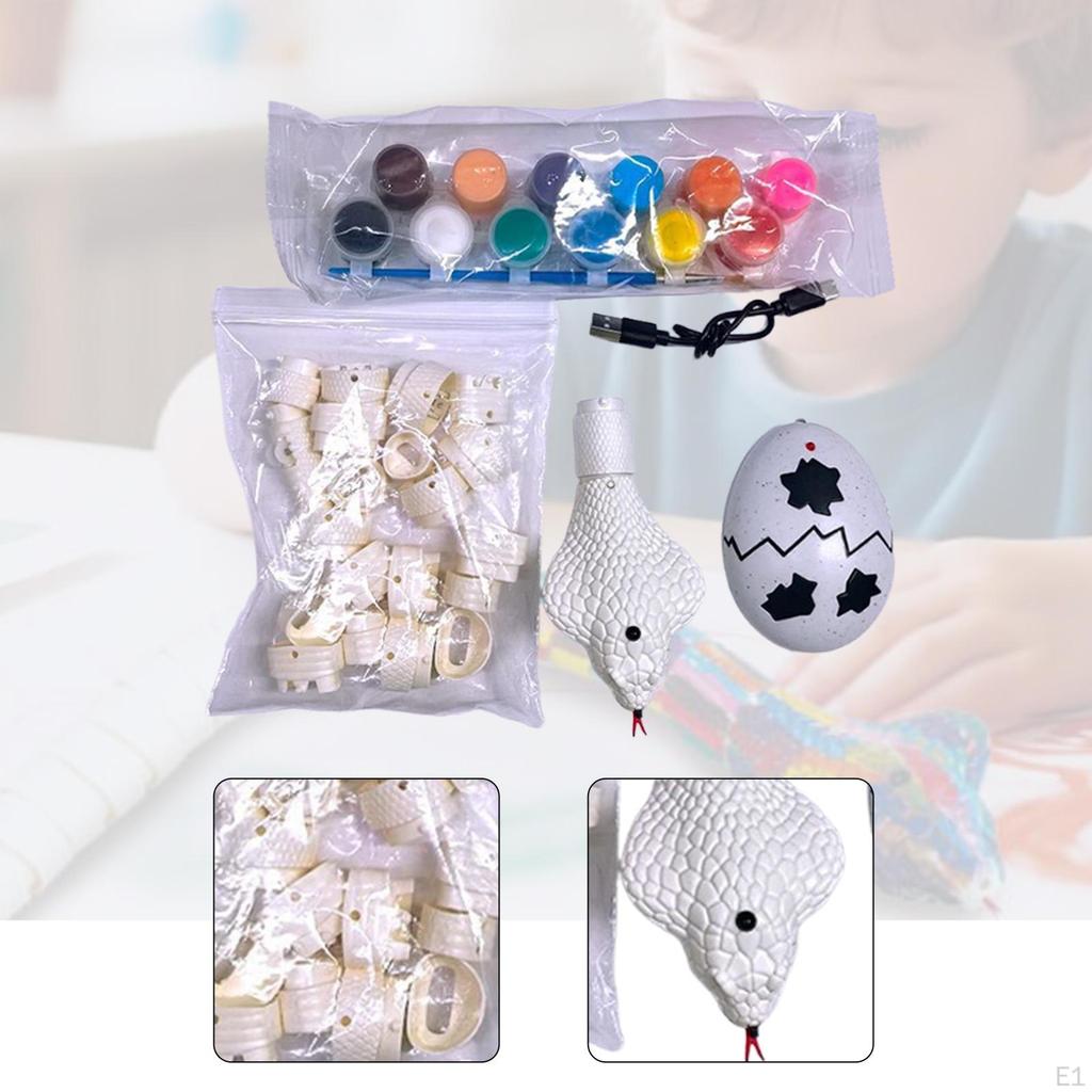 Сделай сам Змея на радиоуправлении Обход препятствий Ручная роспись Граффити Радиоуправляемое животное