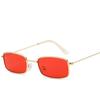 Vintage Sunglasses Men Square Metal Frame Sunglasses Pilot Mirror Classic Retro Sun Glasses Women Luxury Summer Eyewear