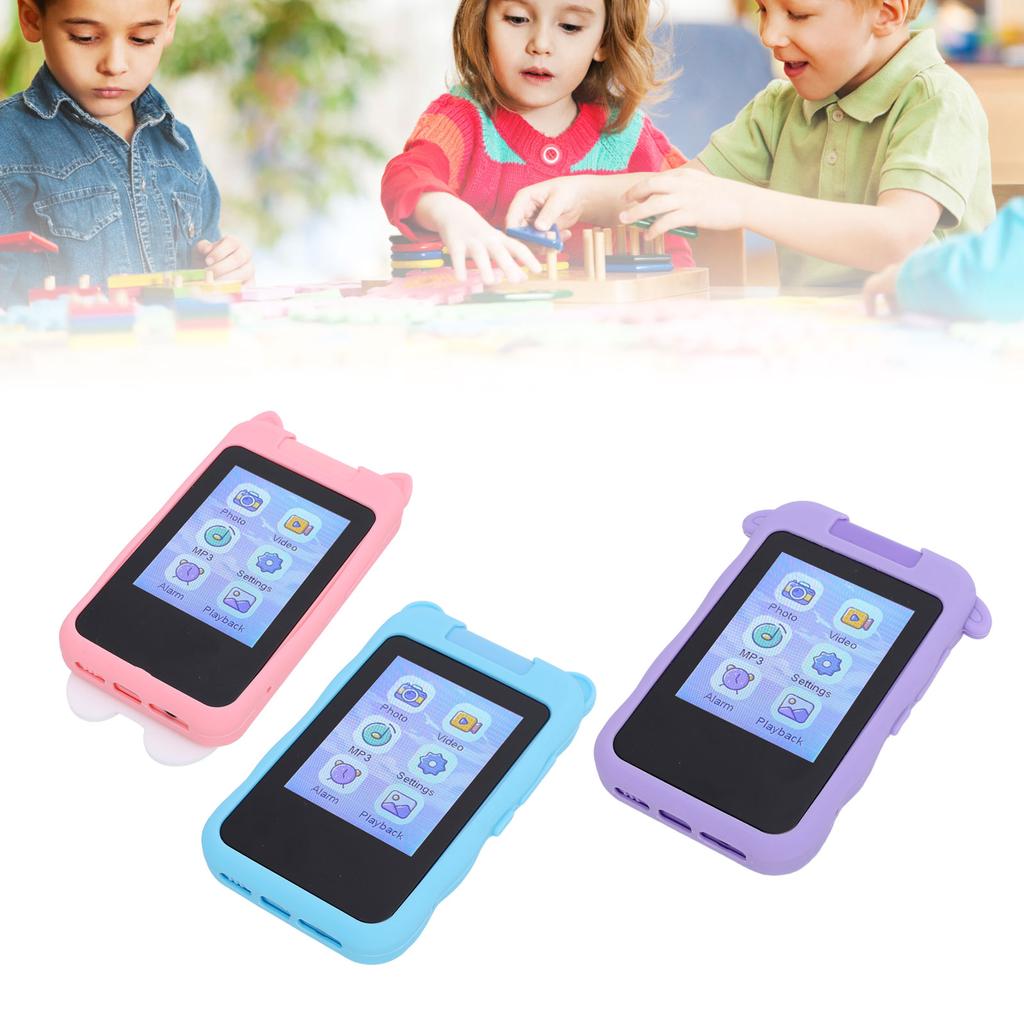 Миниатюрный игрушечный телефон 2,8 дюйма сенсорный экран MP3 MP4 камера видеорегистратор обучающая игра для детей