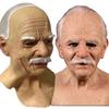New Old Man Masks Halloween Cosplay Props Scary Horror Facepiece Unisex AdultJ