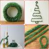 5,4 м зеленые рождественские украшения из ротанга, искусственные листья, гирлянда из сосновых игл для домашней лестницы, камина, рождественская елка, украшение для самостоятельного изготовления