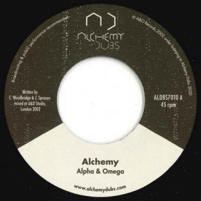 7-дюймовая пластинка ALPHA & OMEGA - Alchemy / Alchemy Dub ALDBS7010 Alchemy Dubs 2020 UK Регги, Ска и Даб