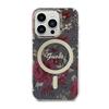 Guess Flower Magsafe - Etui Iphone 14 Pro (Zielony)