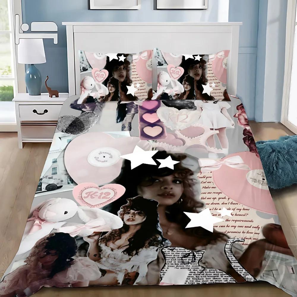 Пододеяльник Melanie Martinez 3D Изысканный кукольный домик Цифровая печать Комплект постельного белья Одеяло Кровать Молодежь Домашний декор Дети Девочки Подарок