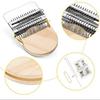 Small Darning Loom Weave Tool with 10/12/14/21/28 Needles DIY Mending Jeans Clothes Mini Darning Machine Weaving Loom Kit