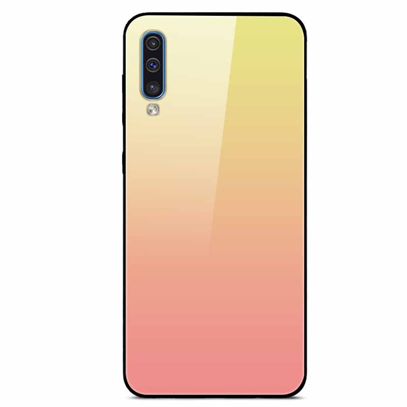 Для Samsung A70 A50 A50S A30S Чехлы A34 A14 A54 5G Модный Закаленное Стекло Жесткая Задняя Крышка Для Samsung Galaxy A7 A6 A8 2018 Coque