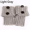 Solid Color Boot Toppers Woolen Gaiters Leg Warmers New Warmers Boot Cover