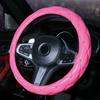 Diamond Inlaid Steering Wheel Cover for Women - Stylish Car Interior Accessory