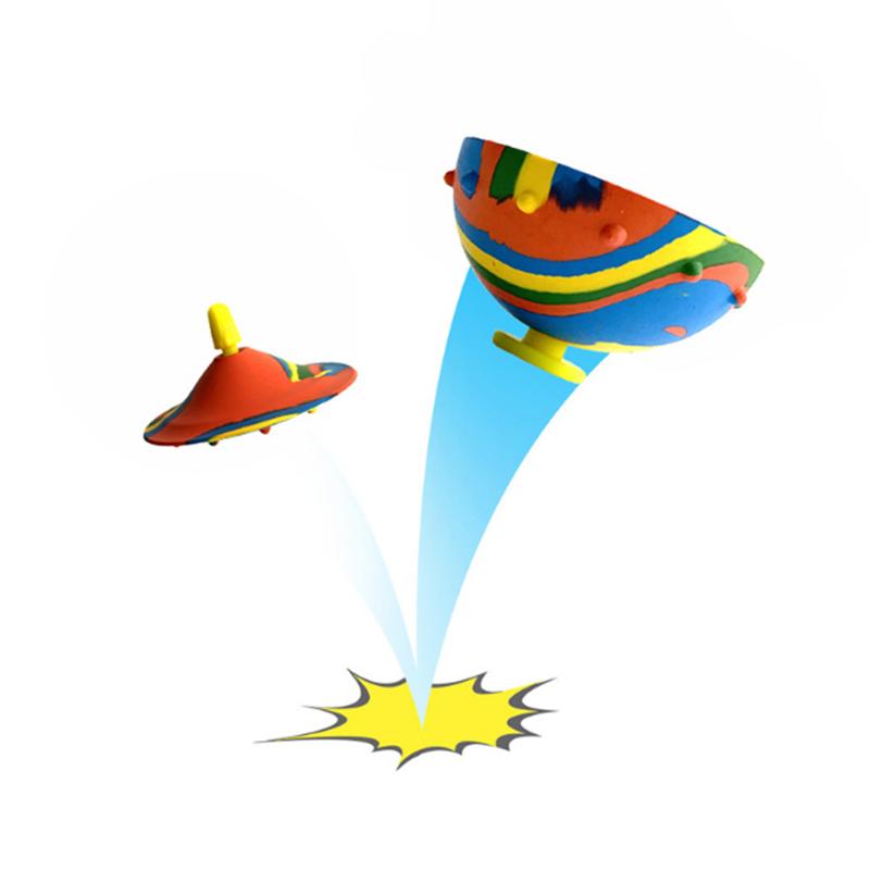 Детские игрушки, резиновые хлопающие миски, новинка, игрушки для прыжков в стиле хип-хоп