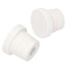 2Pcs Ladder Rubber Stopper Bumper Replacement Safety Guard Swimming Pool Supplies