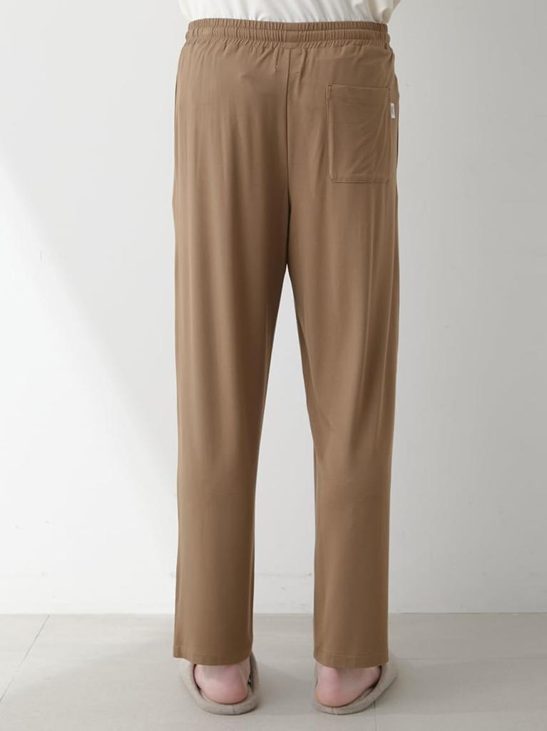 Gelato Pique HOMME Rayon Double Gelato Logo Long Pants PMCP254944 BRW Men's