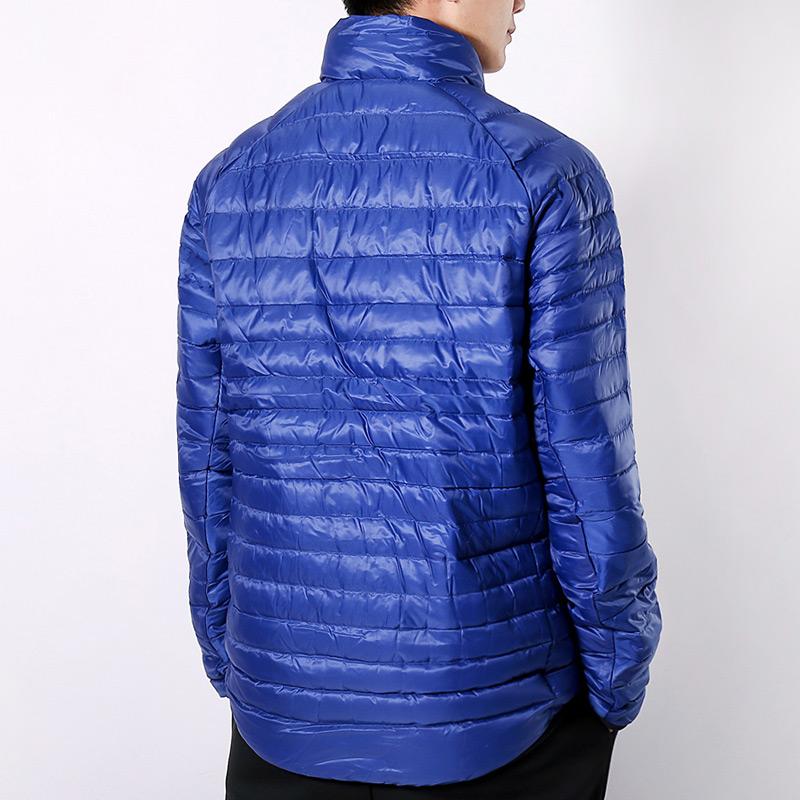 Nike Мужские пуховики Синий Воротник-стойка Умеренный Другое 693530-455