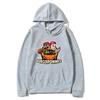 Newautumn and winter comfortable casual hoodie hip-hop hoodie printed Burgerpommes Icrimax men's and women's long sleeved hoodie