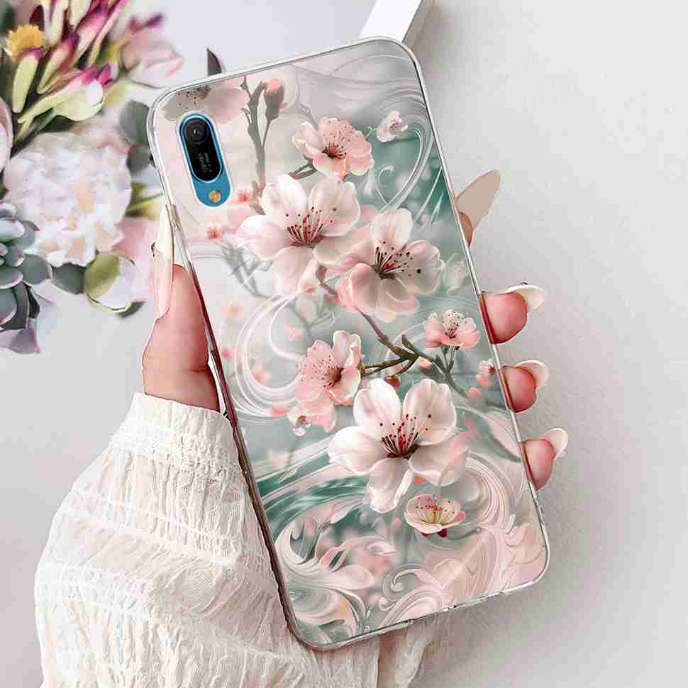 Для Huawei Y6 Pro 2019 MRD-LX2 Чехол Модный Цветок Любовь Силиконовый TPU Ударопрочный Чехол Для Huawei Y6Pro Y16 pro 2019 Чехлы для Телефона